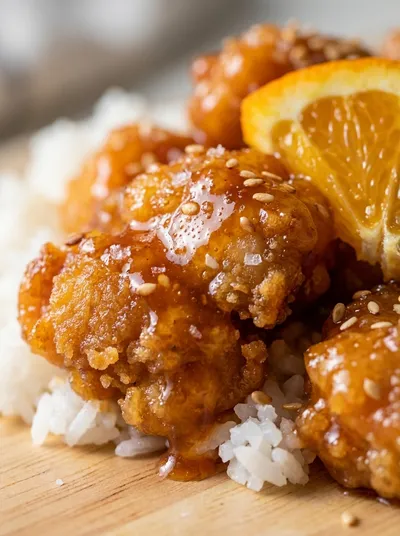 Crispy Tangy Orange Chicken – Easy Quick Recipe
