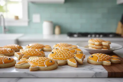 Orange Fish Cookies Recipe – Easy & Delicious