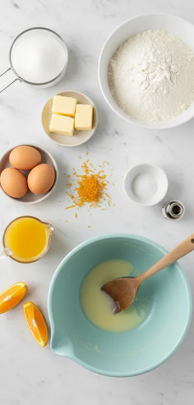 Orange Juice Cake – Moist Citrus Delight - cooking process