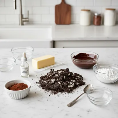 Oreo Balls Recipe – Easy No-Bake Dessert - cooking process