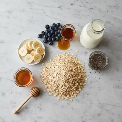 Overnight Oats – Quick & Healthy Breakfast - cooking process