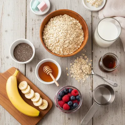 Overnight Oats – Healthy Easy Breakfast - cooking process