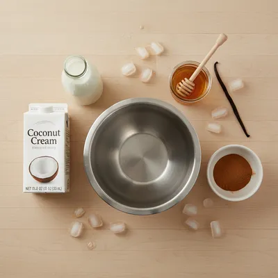 Paleo Cinnamon Ice Cream Recipe - cooking process