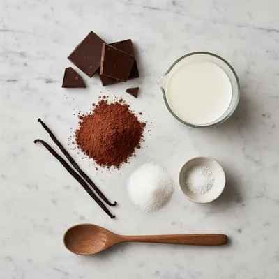 Paris Hot Chocolate - cooking process