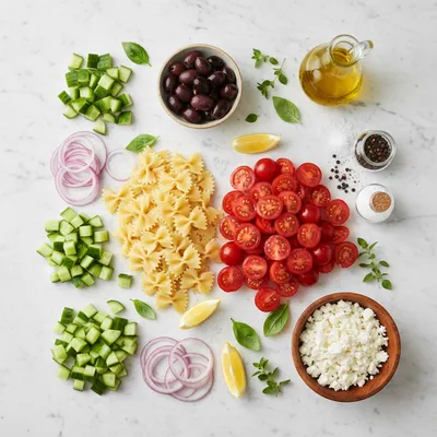Easy Pasta Salad Recipe: Quick & Delicious - cooking process