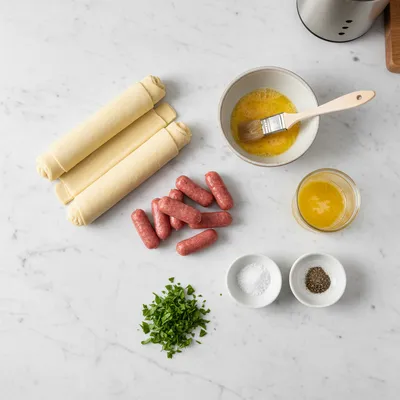 Pigs in a Blanket: Easy Appetizer Recipe - cooking process