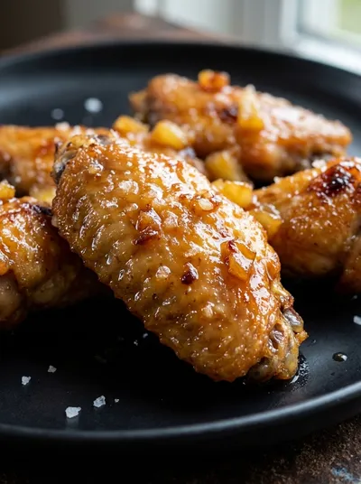 Pineapple Teriyaki Chicken Wings