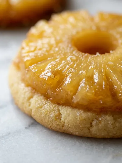 Pineapple Upside Down Sugar Cookies – Easy Recipe