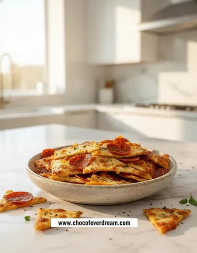 2-Ingredient Pizza Chips