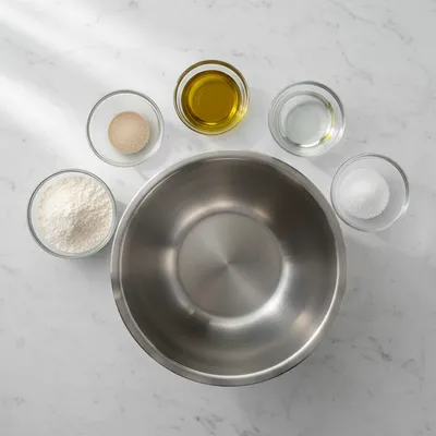 Quick Pizza Dough – Easy Fast Recipe - cooking process
