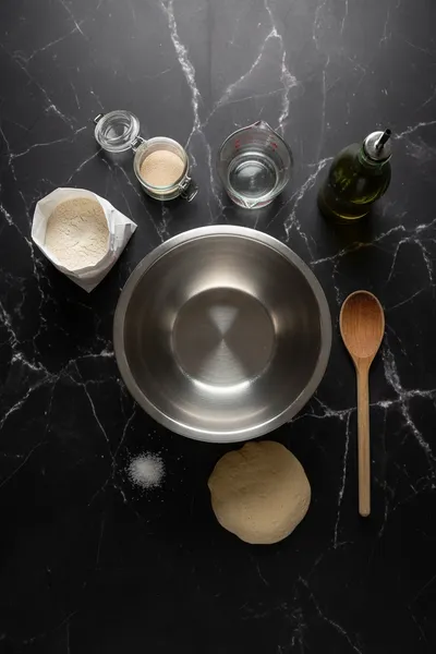 Best Ever Homemade Pizza Dough Recipe - cooking process