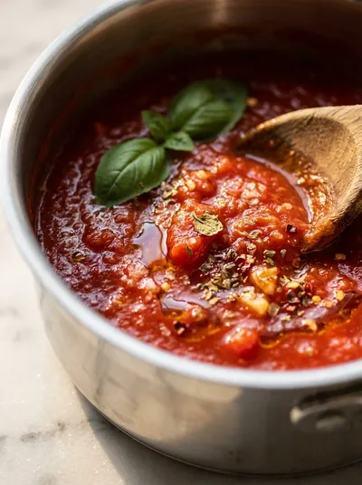 Quick & Easy Homemade Pizza Sauce