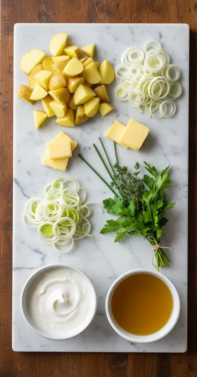 Potato Leek Soup – Creamy & Comforting - cooking process