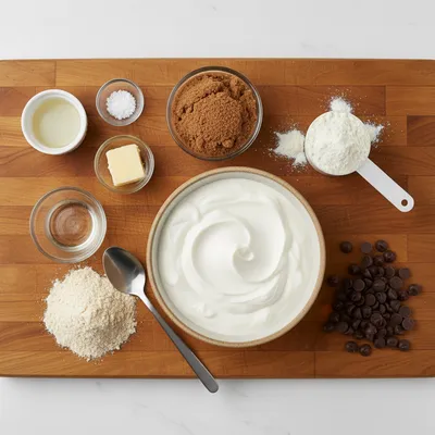 Protein Greek Yogurt Cookies – Soft & Chewy - cooking process