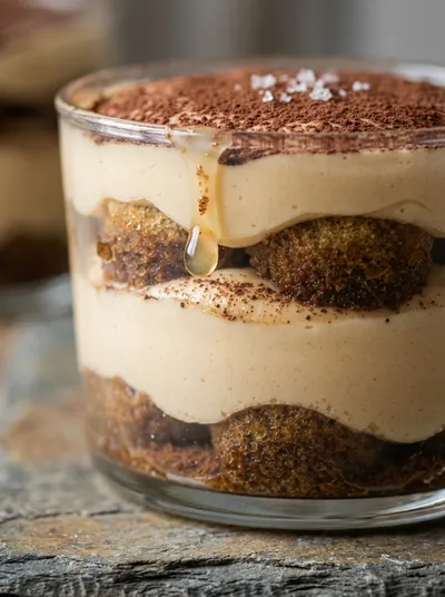 Protein Tiramisu Pudding