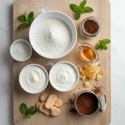 Protein Tiramisu Pudding - cooking process