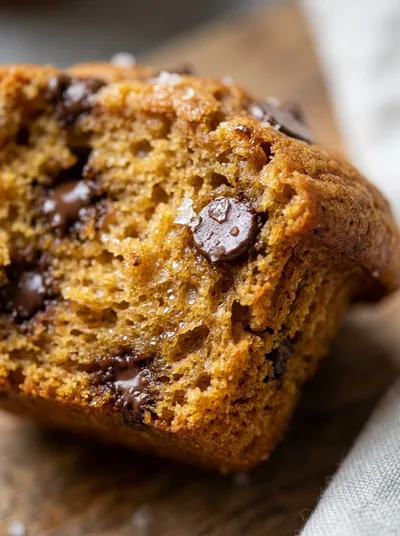 Pumpkin Chocolate Chip Muffins