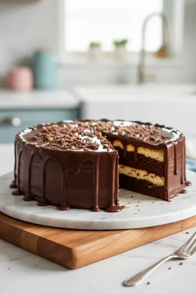 Queens Chocolate Biscuit Cake