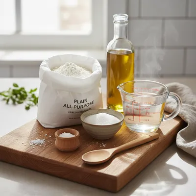 Quick No Rise Pizza Dough - cooking process