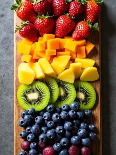 Rainbow Fruit Board
