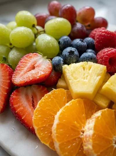 Rainbow Fruit Platter – Easy Snack