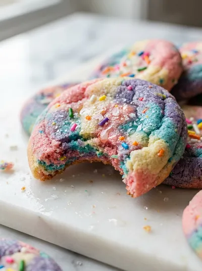 Rainbow Sugar Cookies – Easy Sweet Treat