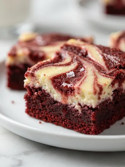 Red Velvet Cheesecake Brownies