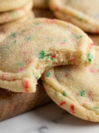 Seasonal Sprinkle Sugar Cookies