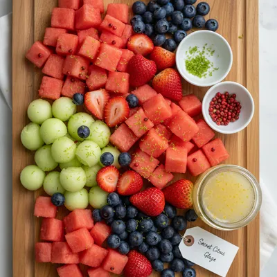 Secret Ingredient Fruit Salad – Refreshing Summer Treat - cooking process