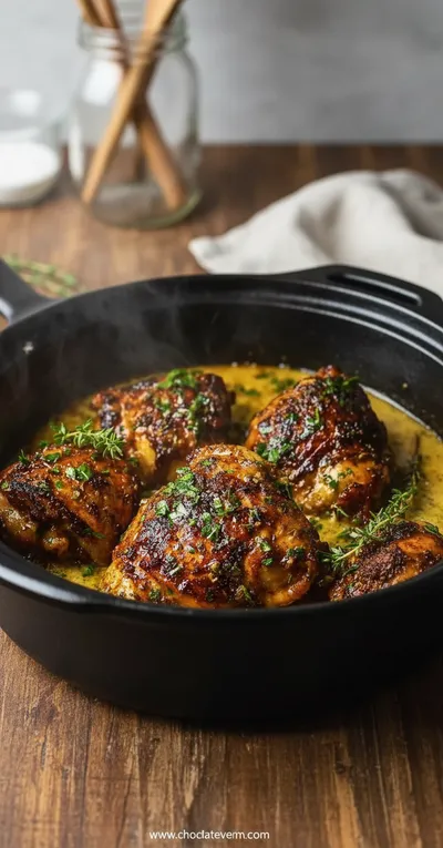 Slow Cooker Chicken Thighs - Easy Recipe