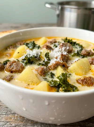 Slow Cooker Zuppa Toscana Soup