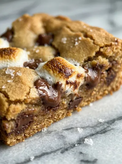Smores Cookie Bars – Easy Chewy Treat