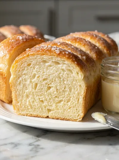 Soft Condensed Milk Bread - Pillowy Sweet Delight