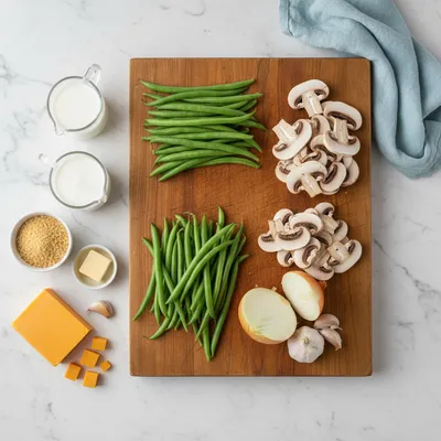 Southern Green Bean Casserole – Easy Quick Recipe - cooking process