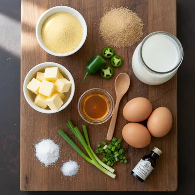 Southern Style Honey Butter Cornbread Poppers - cooking process