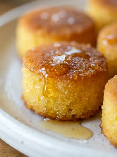 Southern Style Honey Butter Cornbread Poppers
