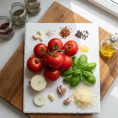 Best Ever Homemade Spaghetti Sauce - cooking process
