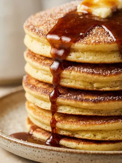 Spanish Churro Pancakes – Fluffy Breakfast Treat