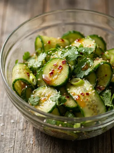 Spicy Cucumber Salad – Fresh & Zesty