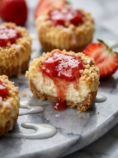 Strawberry Cheesecake Crunch Bites