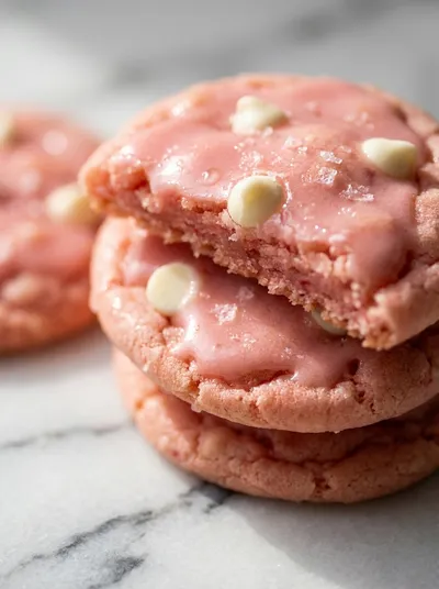Strawberry Milkshake Cookies – Easy Sweet Treat