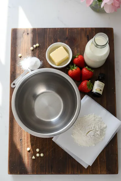 Strawberry Milkshake Cookies – Easy Sweet Treat - cooking process