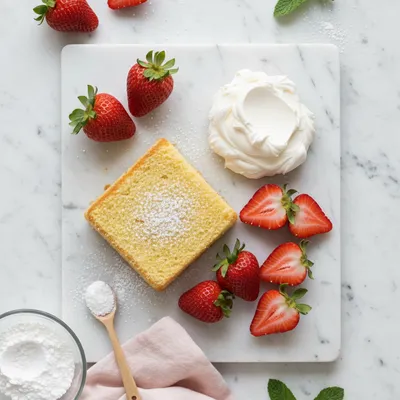 Strawberry Shortcake Sushi Rolls - cooking process