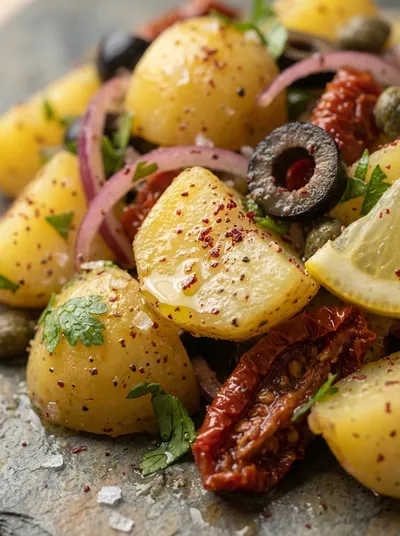 Sumac Potato Salad – Fresh & Tangy