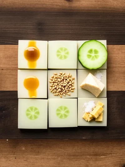 Sunomono: Refreshing Japanese Cucumber Salad - ingredients preparation