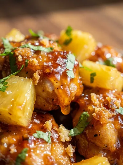 Sweet Hawaiian Crockpot Chicken