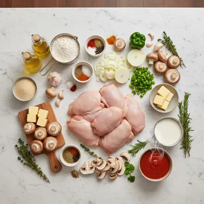 Texas Roadhouse Smothered Chicken - cooking process