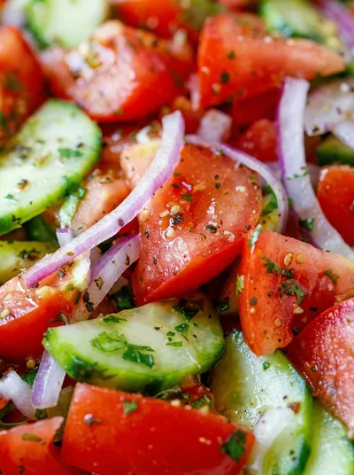 Tomato Cucumber Salad – Fresh Easy Recipe