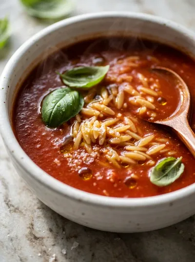 Tomato Orzo Soup: Easy Comforting Recipe