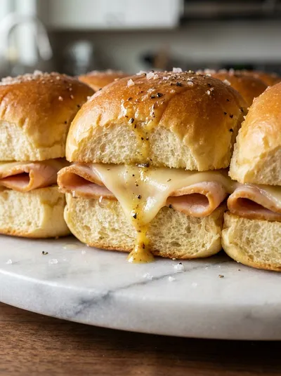 Turkey and Cheese Sliders – Perfect Game Day Appetizer